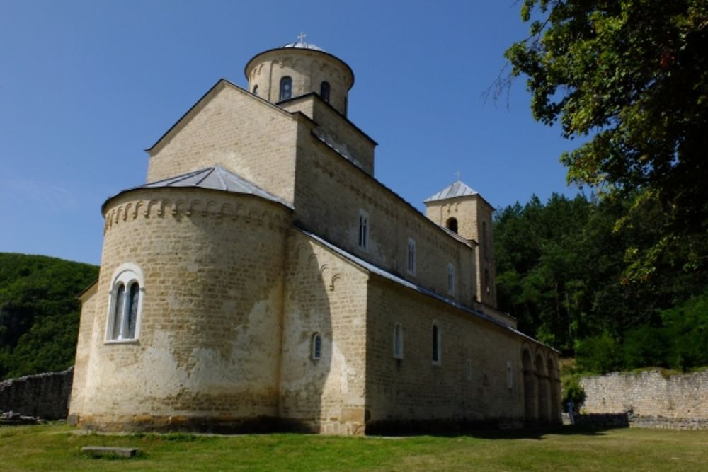 Monastère de Sopoćani près de Novi Pazar