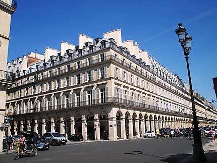 Les arcades rue de Rivoli