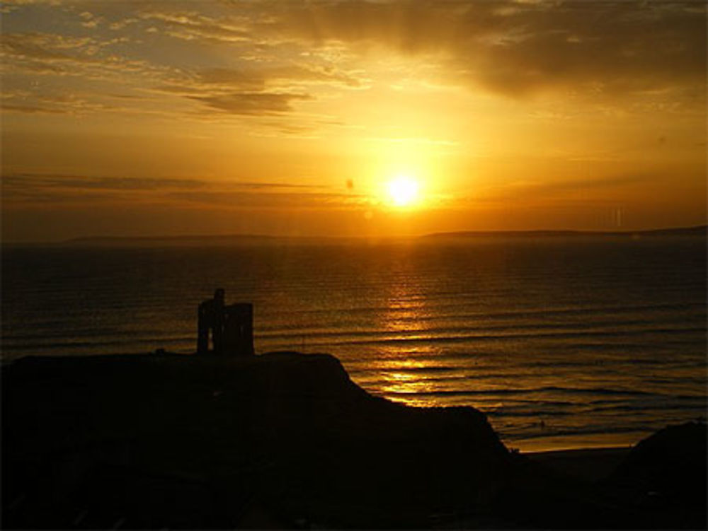 Coucher de soleil sur Ballybunion