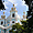 Coupoles de la cathédrale de Smolny St Petersbourg