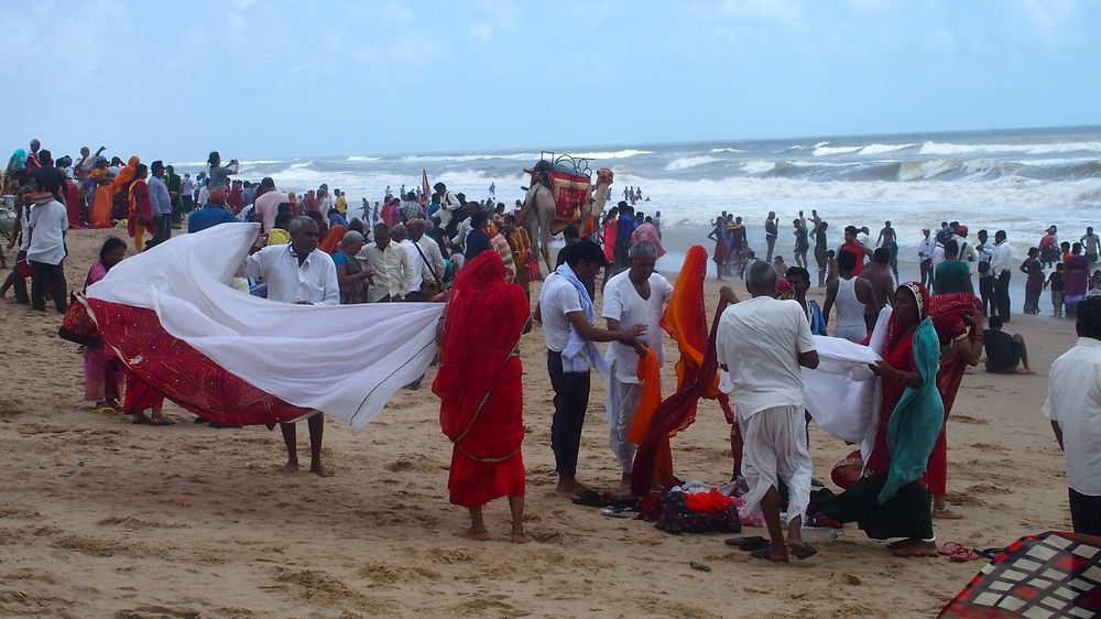 Se baigner à Puri