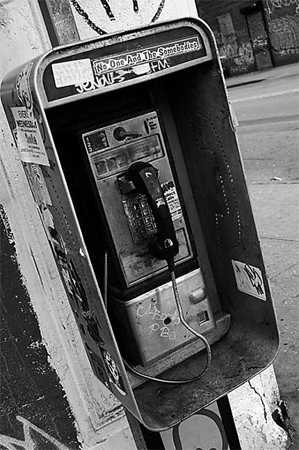 Un téléphone à New York