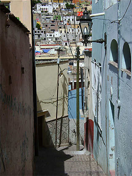 La vieille ville de Guanajuato