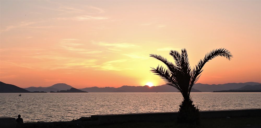 Coucher de soleil sur Fethiye