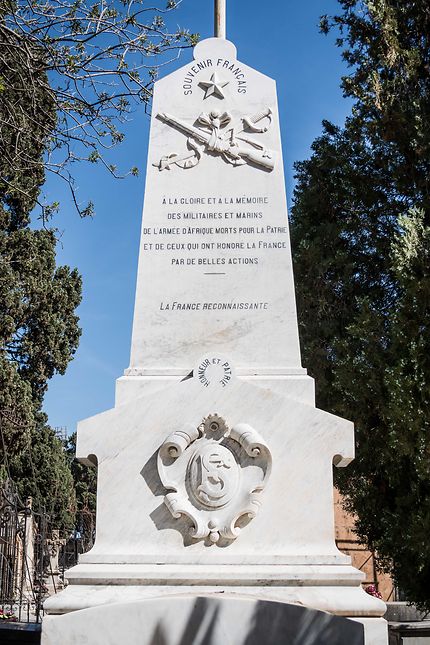Alger - Monument aux Morts - Militaires et marins
