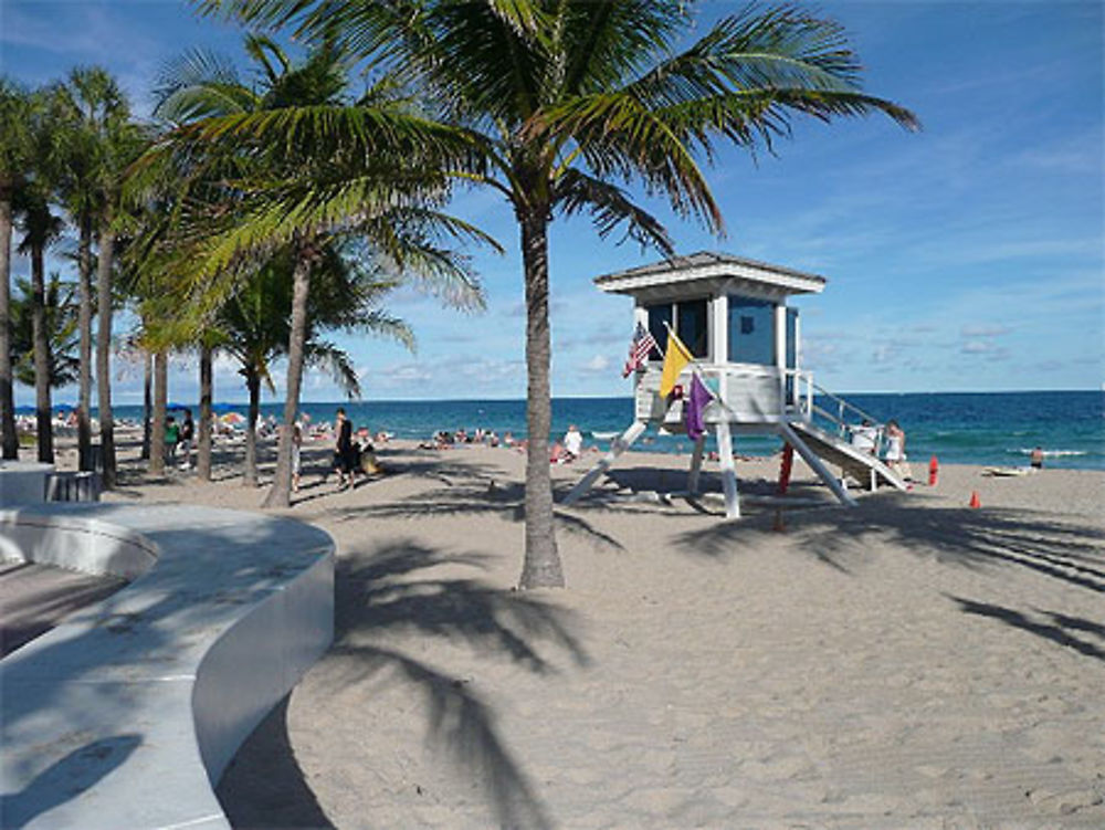 Floride, Plage de Fort Lauderdale