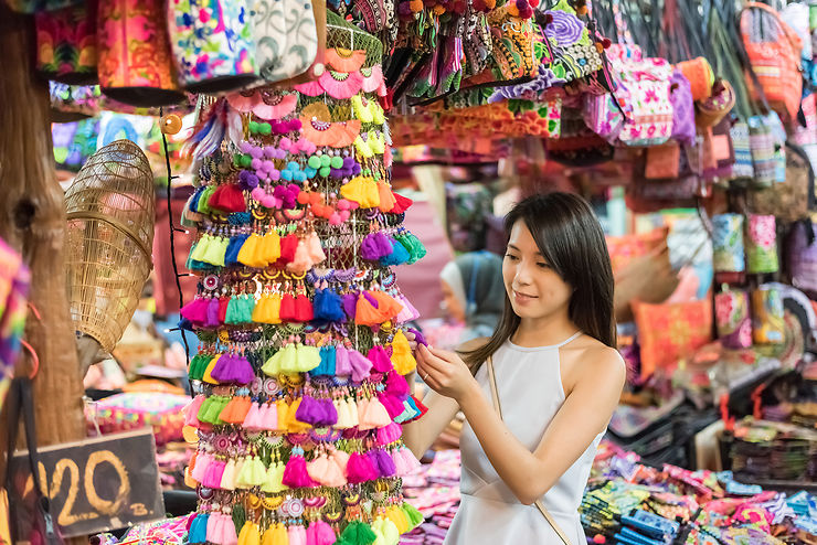 Chatuchak, marché aux puces de Bangkok - Thaïlande