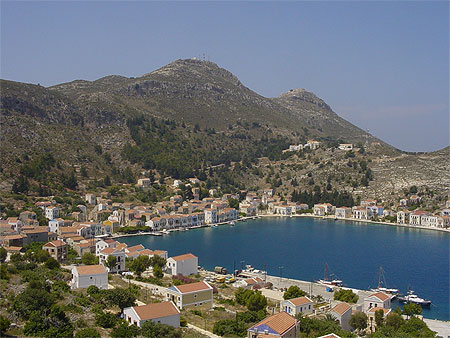 Vue de Megisti Vue de Megisti