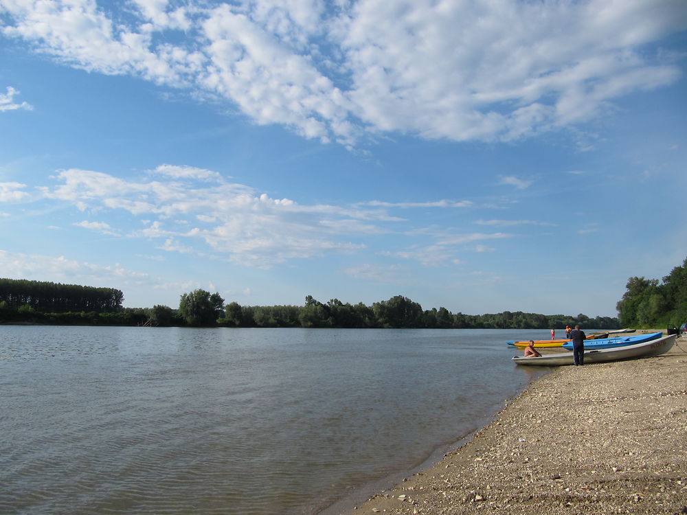 Le Danube entre la Bulgarie et le Roumanie