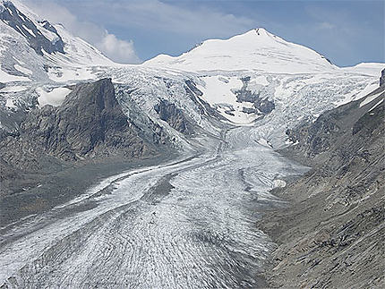 Autriche-Franz-josefs Hoehe- le glacier