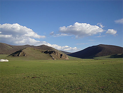 Paysage de la Vallée de l'Orkhon