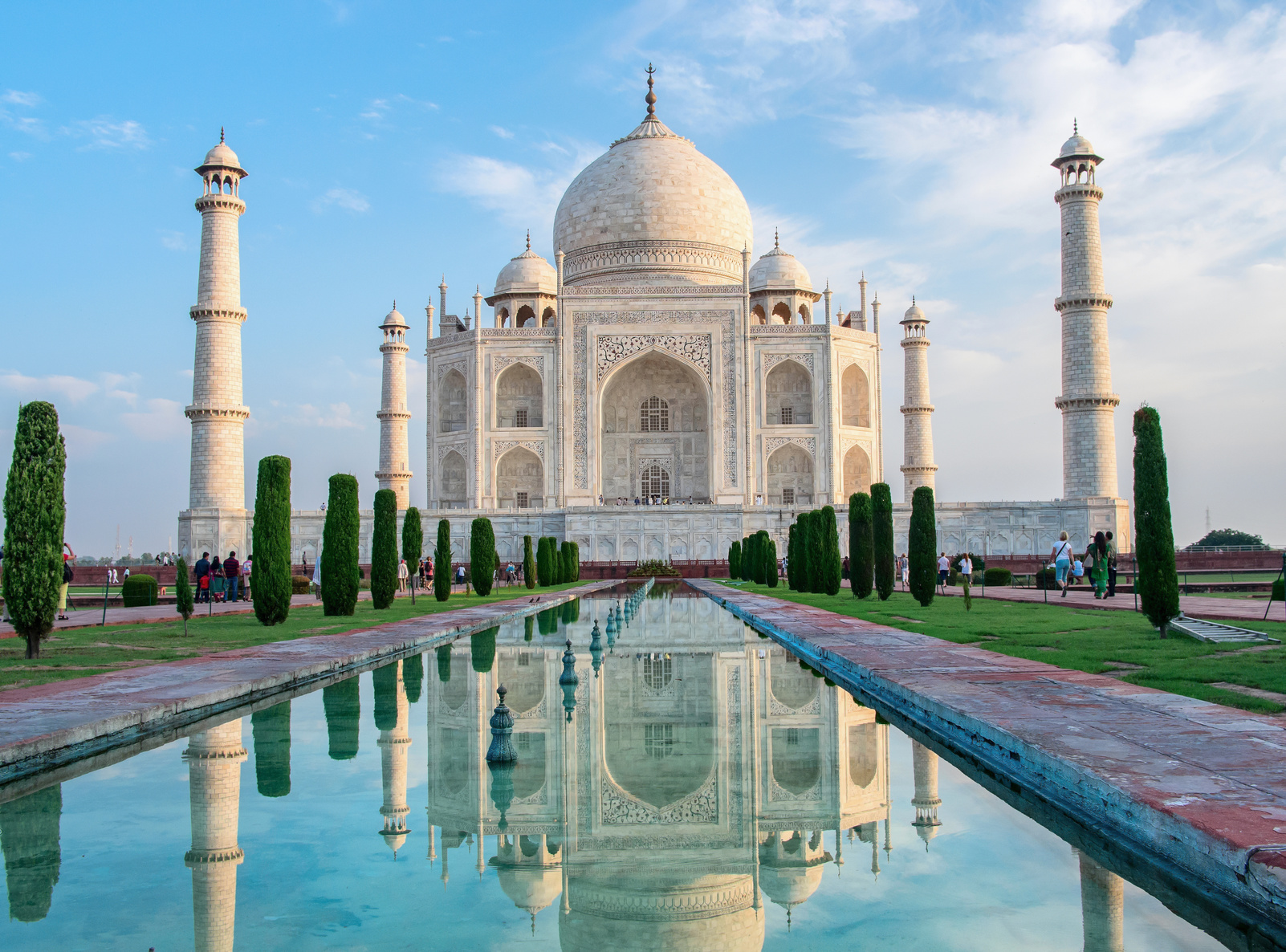 Inde Taj Mahal Les Travaux De Rénovation Séternisent