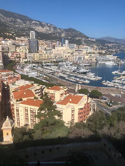 Vue panoramique de Monaco 
