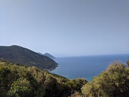 La route ouest du Cap Corse