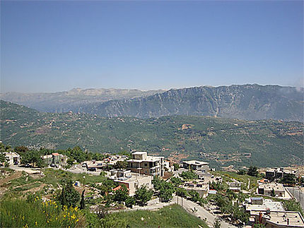 Petit village libanais
