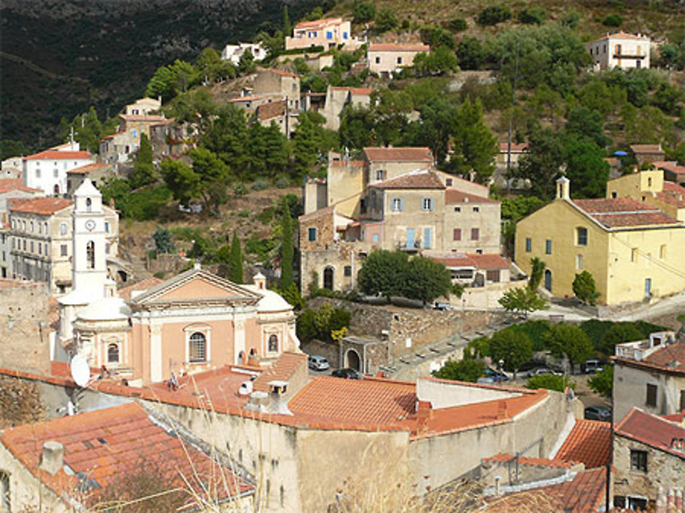 Belgodère vue d'ensemble