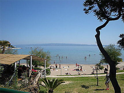 La plage de Bacvice, au sud de Split