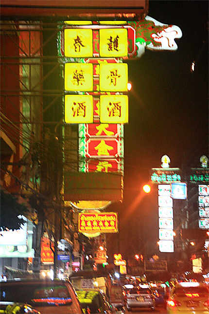 Chinatown la nuit 