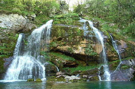 Cascade à Bovec Cascade à Bovec