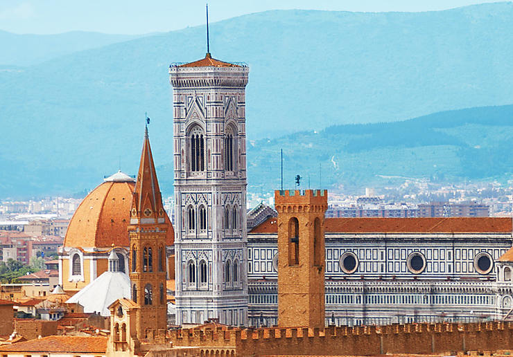 Florence - Campanile de Giotto : des tablettes numériques pour lutter contre les graffitis