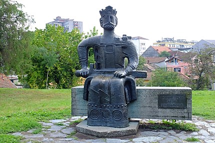 Statue du Prince Lazar à Kruševac