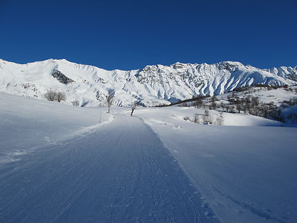 Route du Combet à Albiez-Montrond