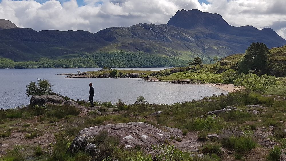 Sur le Loch maree