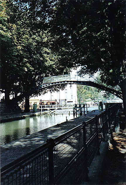 Pont du Canal Saint-Martin à Paris