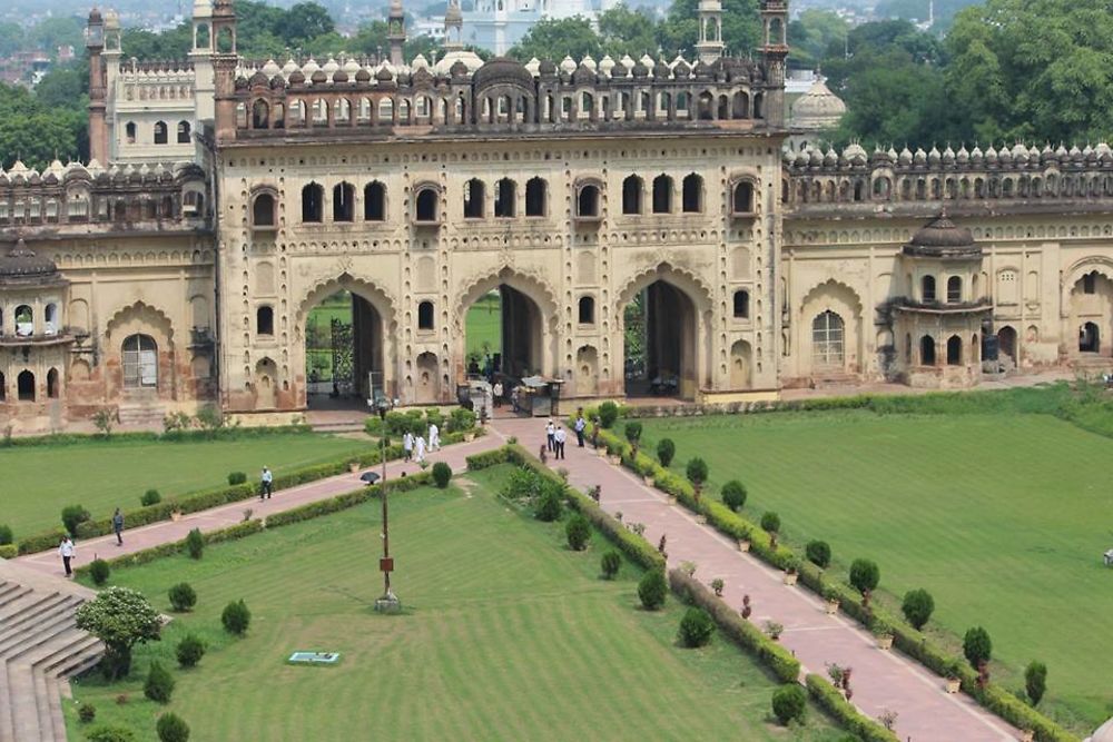 Jolis monuments à Lucknow