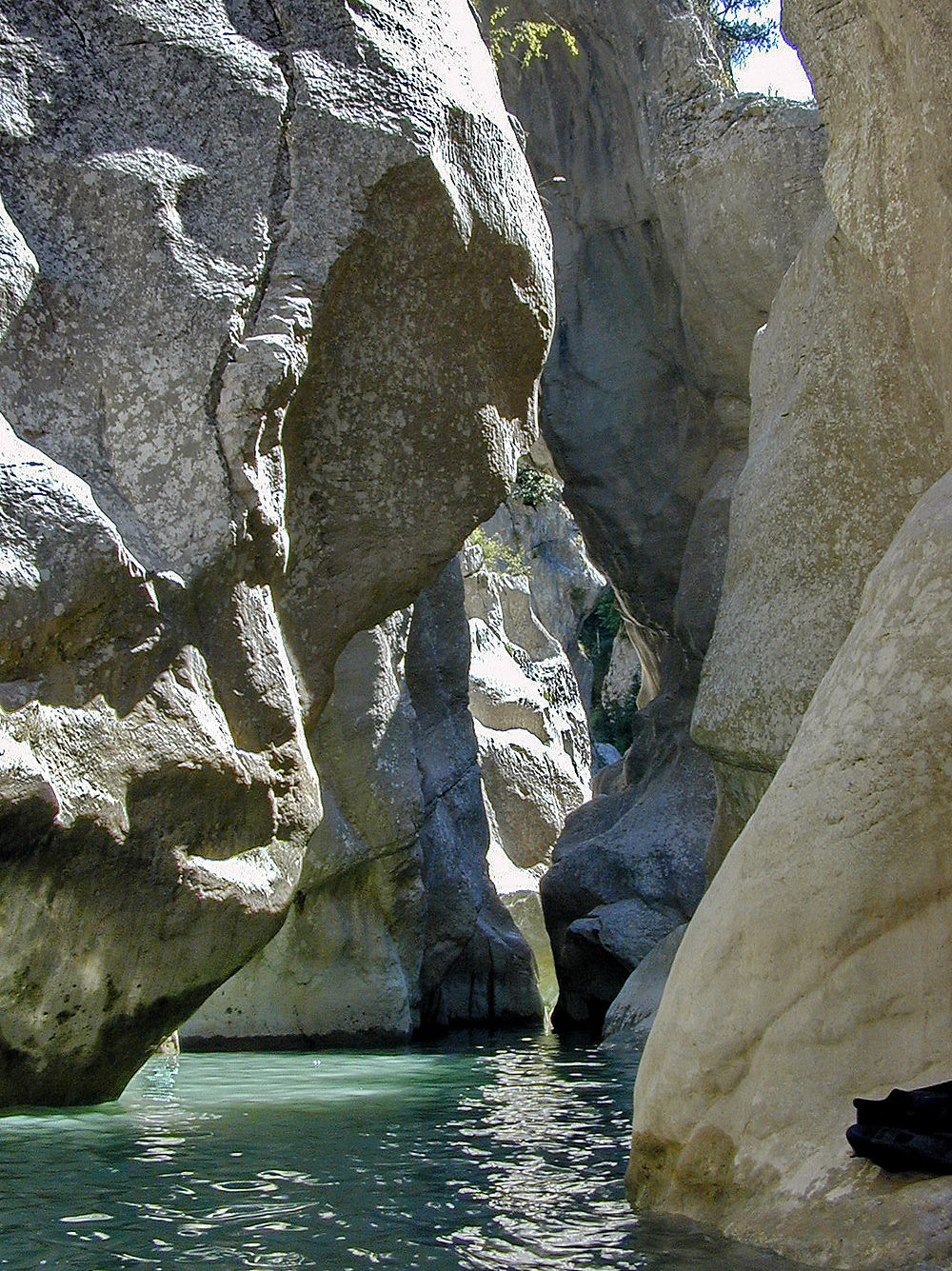 Gorges de la Clue de la Cerise à Gilette