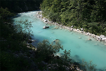 La rivière Soca (Kobarid)