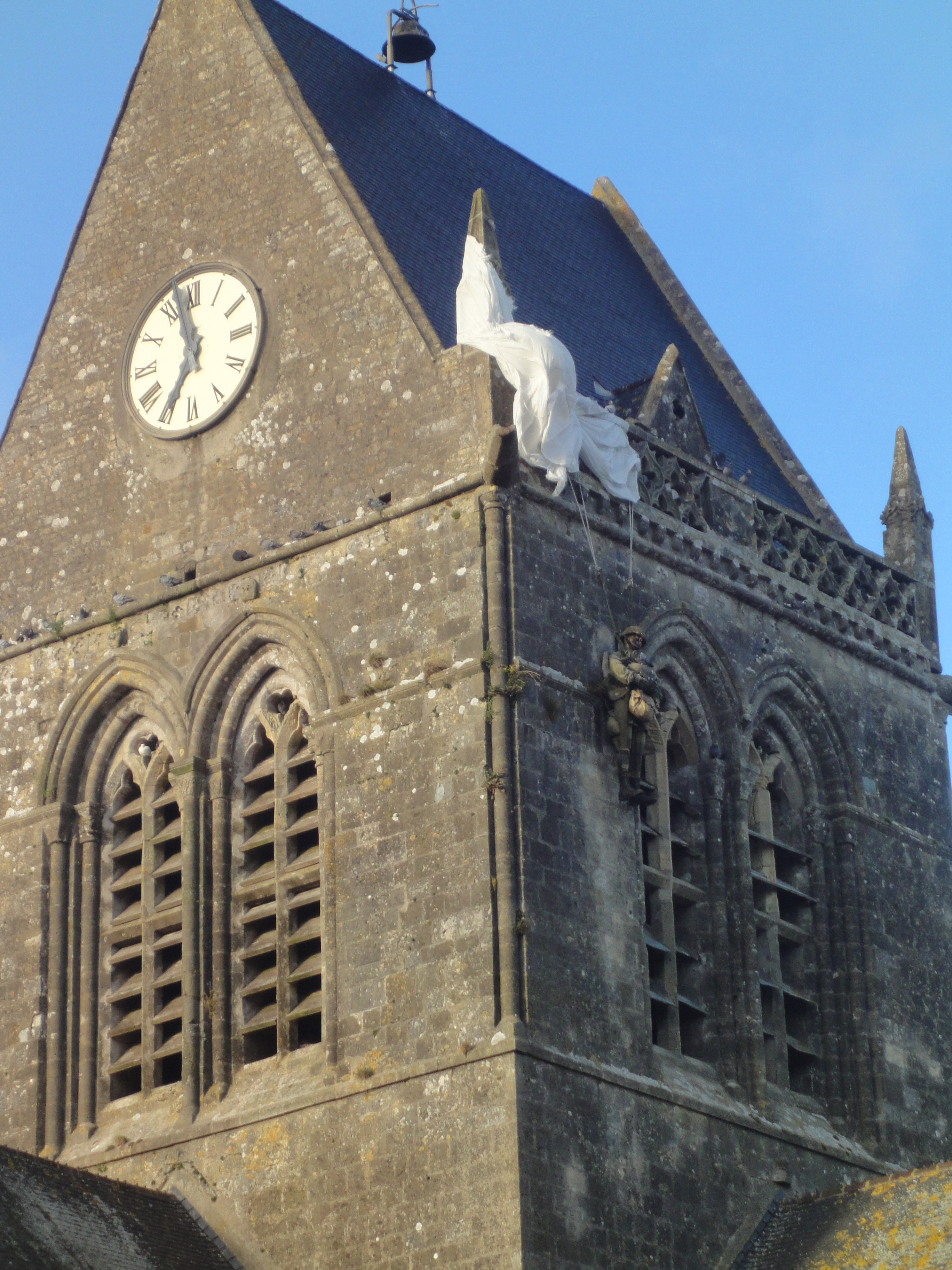 Eglise de Sainte-Mère-Eglise, Manche Eglise de Sainte-Mère-Eglise, Manche