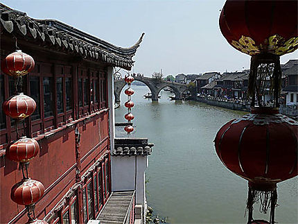 Lanterne chinoise à Zhujiajiao