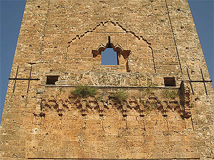 Tlemcen - Mansourah - Minaret - Détail