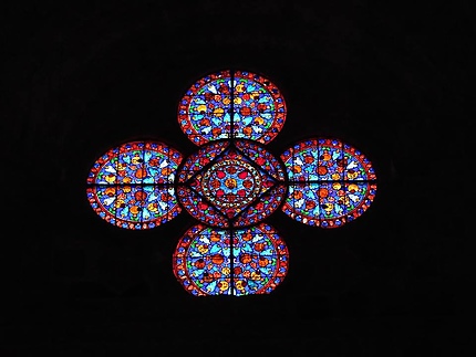 Vitrail de l'Abbaye de Fontfroide