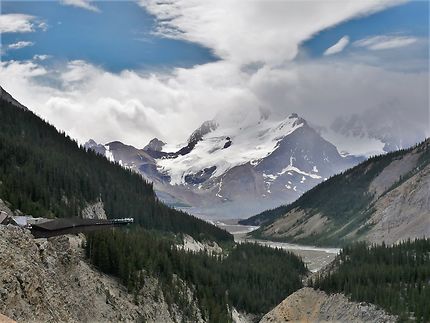 Icefields parkway, route des glaciers, Rocheuses