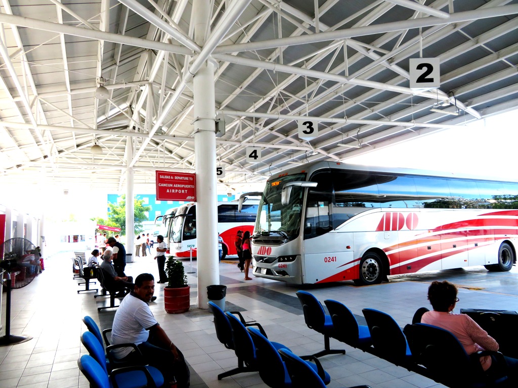 cancun airport bus playa del carmen