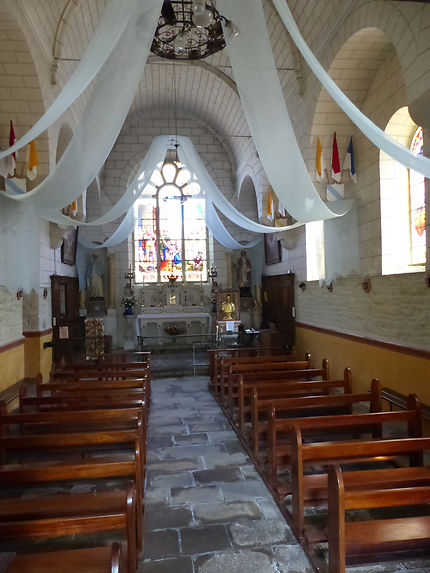 Intérieur de l’église De Saint-Mathurin 