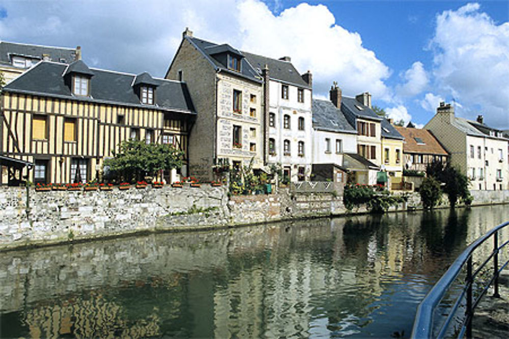 La Lézarde et les canaux, Harfleur