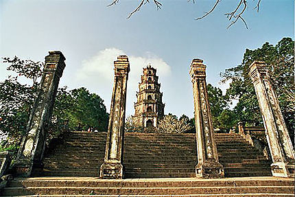 La pagode de Thiêm Mu