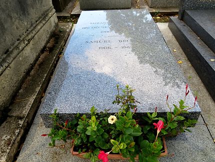 Tombe de Samuel Beckett