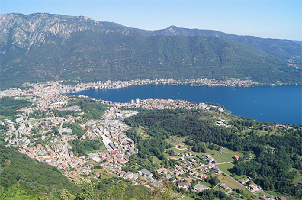 Lac d'Orta - Vue du belvédère Quarna Sopra