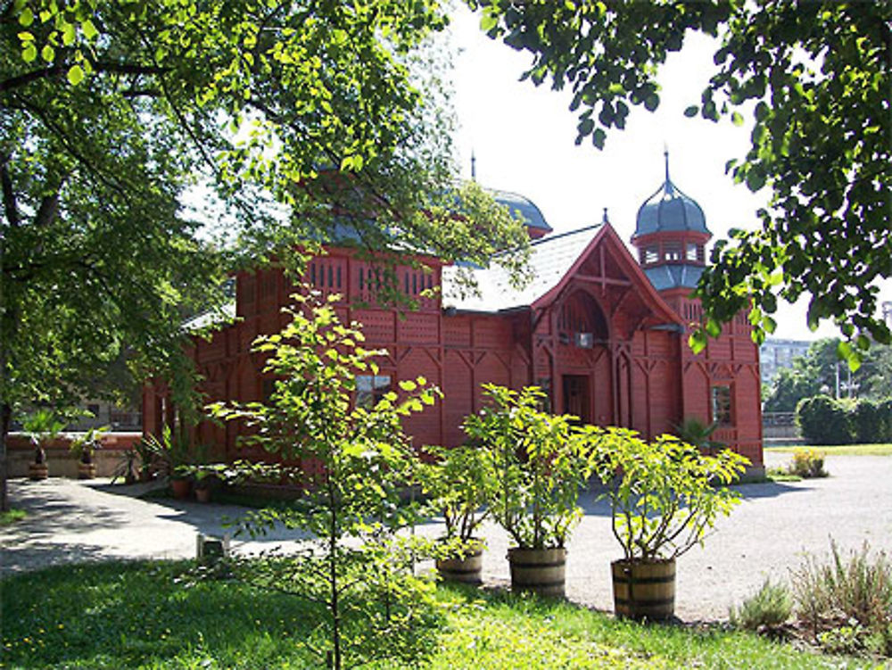 Pavillon du jardin botanique