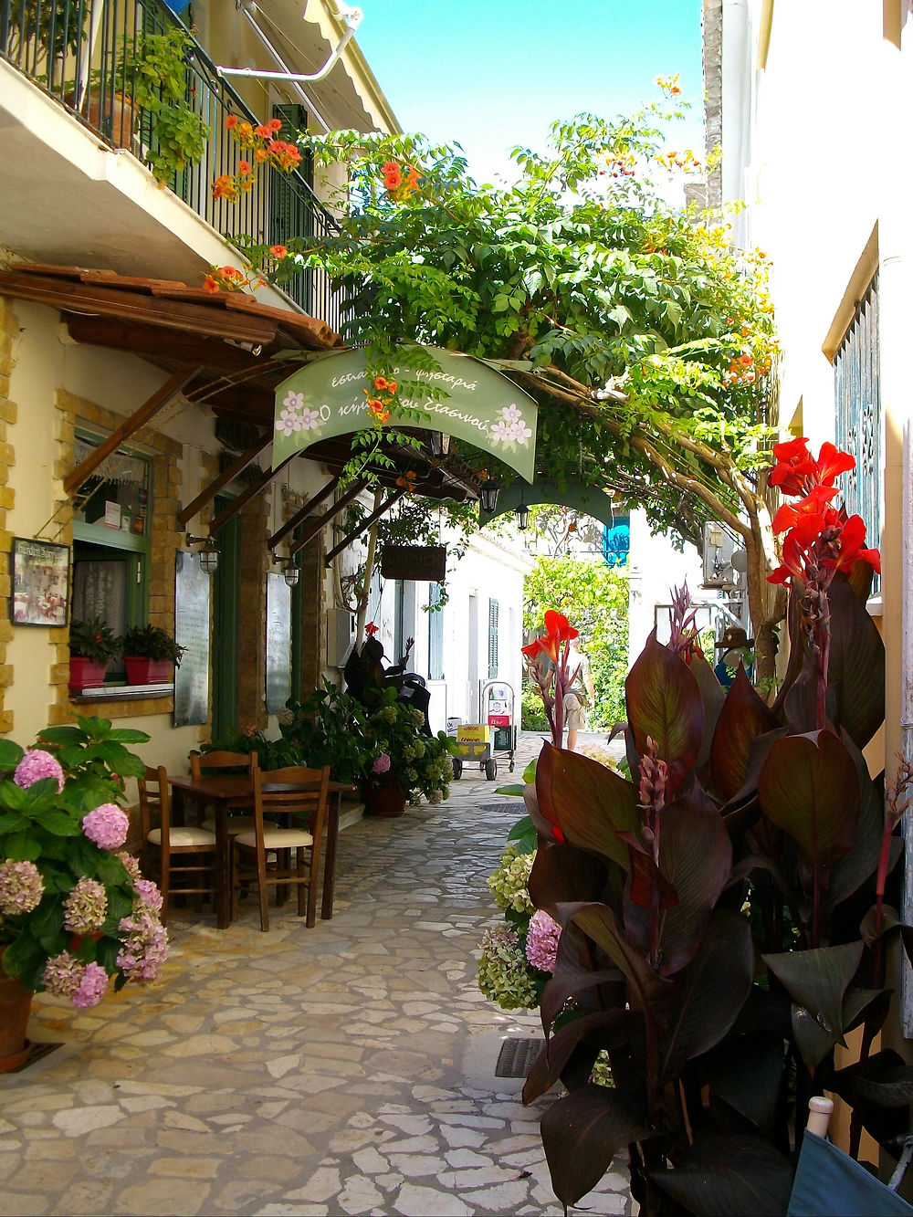 Village de Lakka, île de Paxos