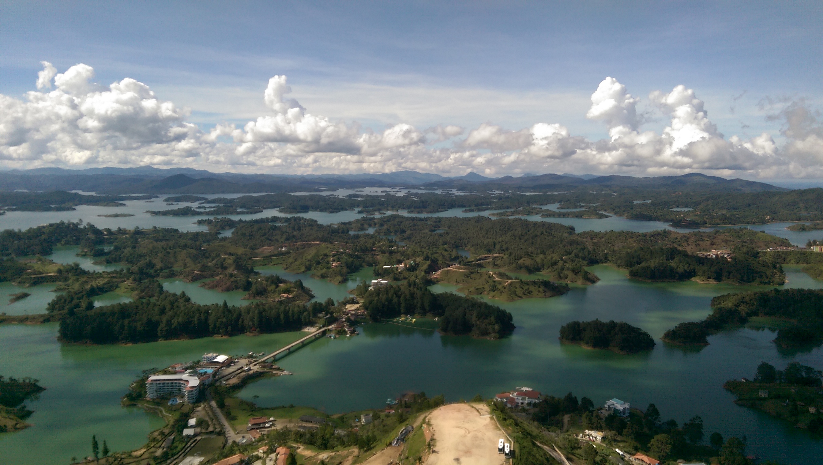 Guatape en Colombie Guatape en Colombie