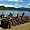 Marae face à la baie d'Apu