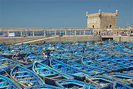 Les barques d'Essaouira