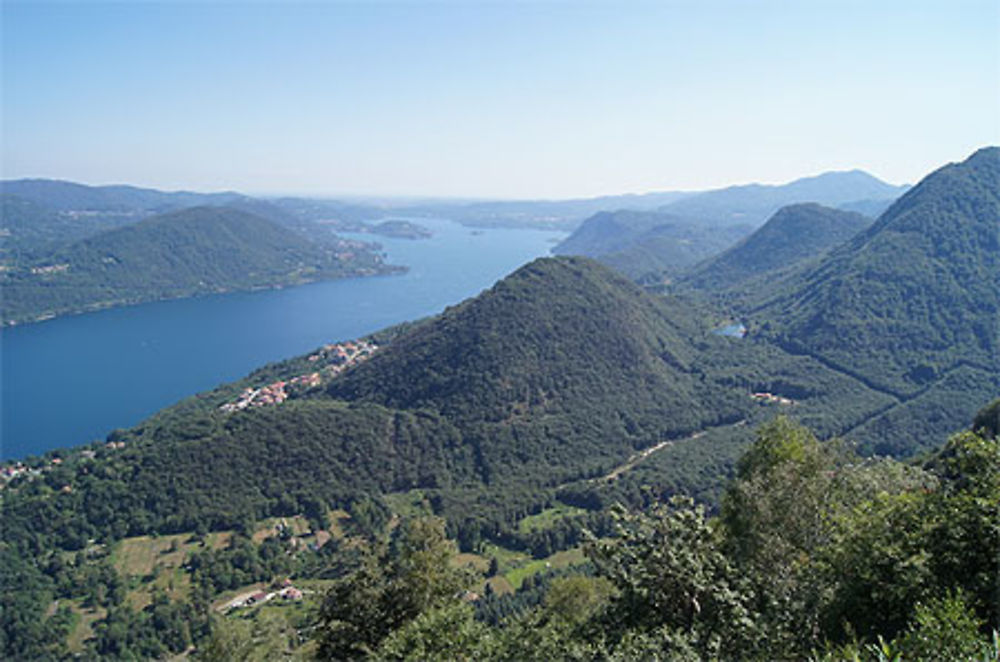 Lac d'Orta - Vue du belvédère Quarna Sopra