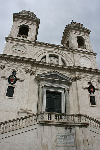 Eglise de la Trinité-des-Monts à Rome
