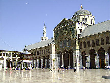 Vue de la Grande Mosquée des Omeyyades